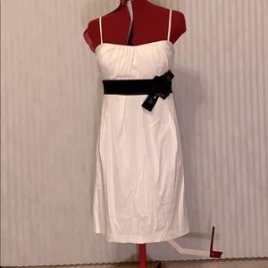 White cocktail dress